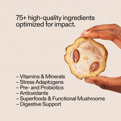 AG1 Greens Powder Superfood, 75 Vitamins and Probiotic Blend, Refill Pouch | Includes 75 Vitamins, Minerals, Digestive Enzymes and Adaptogens in a Gluten-Free, Vegan and Keto-Friendly Formula